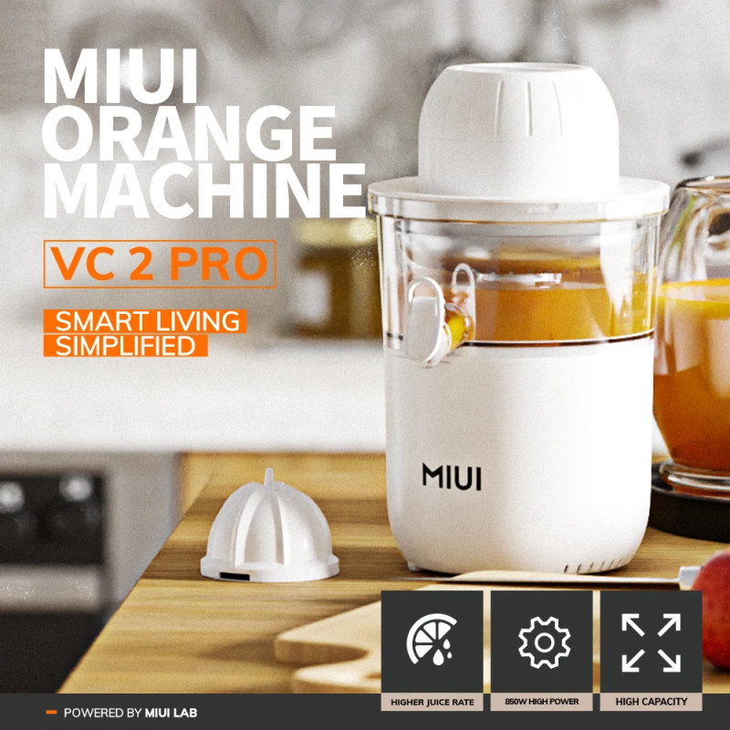 Spremiagrumi MIUI: estrazione del succo potente, silenziosa ed efficiente
